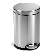 simplehuman Round Trash Can, 1.19 gal.