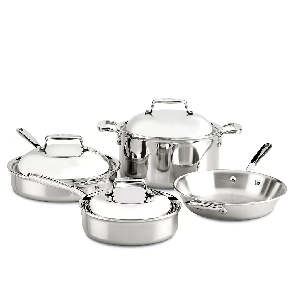 All-Clad d7 Stainless Steel 7-Piece Set