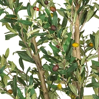 Nearly Natural Olive Silk Tree, 5'