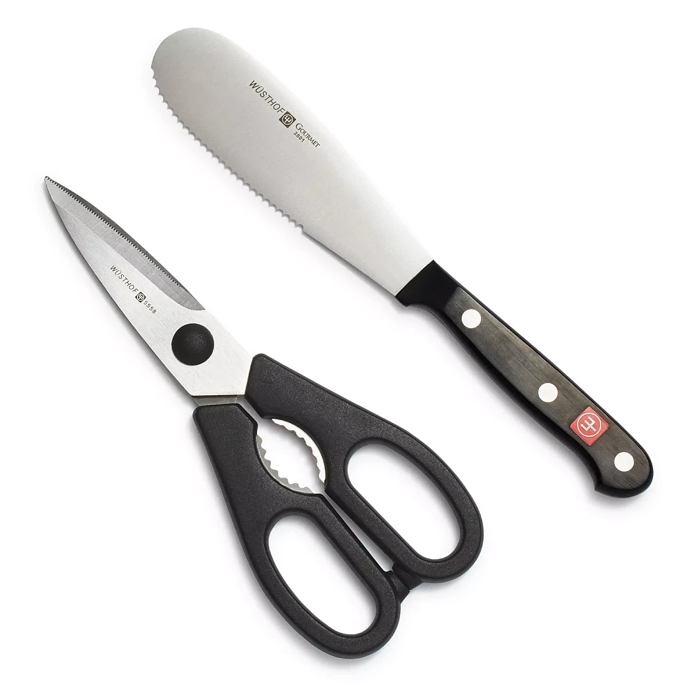 Wüsthof Gourmet Spreader and Shears Set