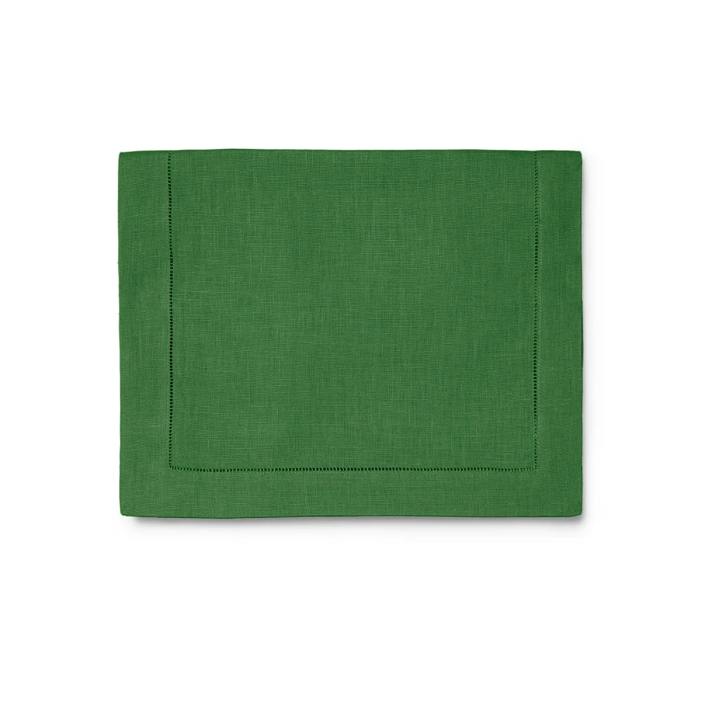 Sferra Festival Linen Emerald Runner