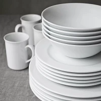 Sur La Table Bistro 24-Piece Dinnerware Set