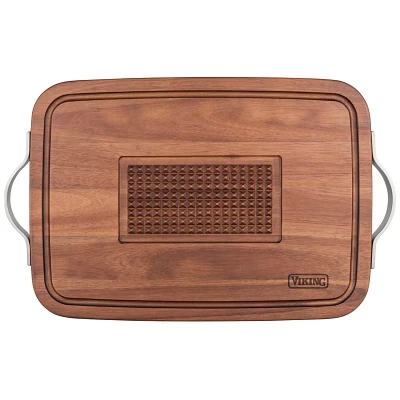 Viking Acacia Wood XL Carving Board with Juice Groove