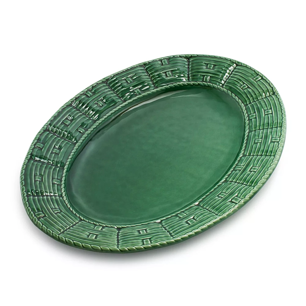 Sur La Table Basketweave Oval Platter