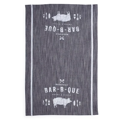 Sur La Table BBQ Pig Kitchen Towel, 28" x 18"