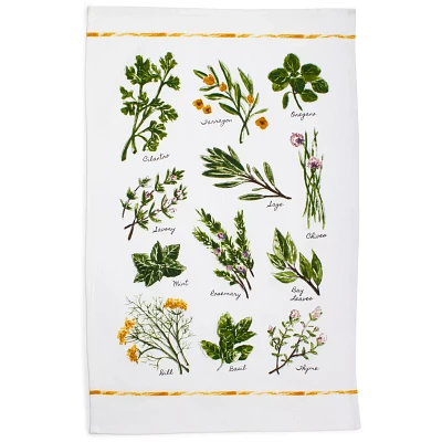 Sur La Table Varietal Herbs Kitchen Towel, 28" x 20"