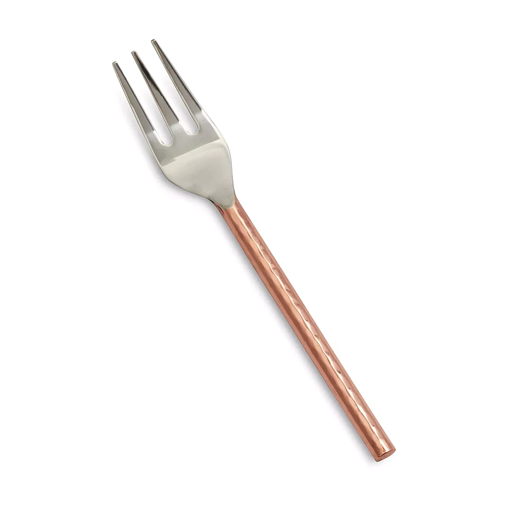 Sur La Table Hammered Copper Appetizer Fork