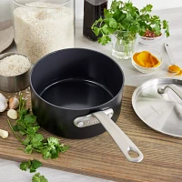 GreenPan Craft Noire Saucepan, 2.2 Qt.