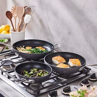 All-Clad HA1 Nonstick Set of 3 Skillets, 8", 10" and 12"