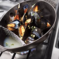 Staub Black Mussel Pot, 1¾ qt.