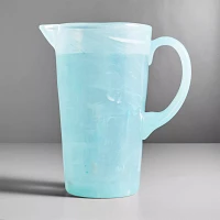 Sur La Table Acrylic Sea Glass Outdoor Pitcher