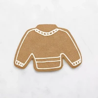 Ann Clark Wool Sweater Cookie Cutter, 3"