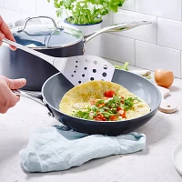 GreenPan Valencia Pro Ceramic Nonstick Skillets, Set of 2, 10" & 12"