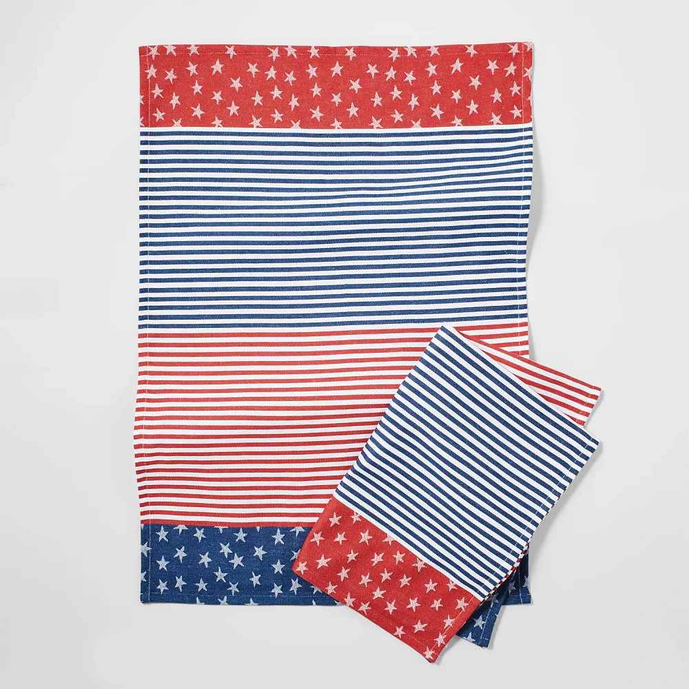 Sur La Table Stars & Stripes Towel, Set of 2