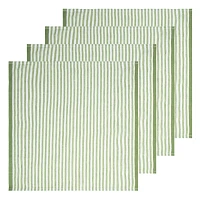 Caravan Ticking Stripe Linen Napkins