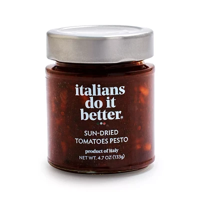 Italians Do It Better Sun-Dried Tomato Rosso Pesto, 4.7 oz.