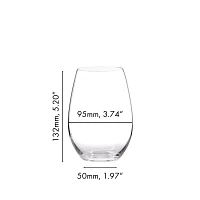 RIEDEL O Wine Tumbler Syrah/Shiraz Wine Glass, Set of 2