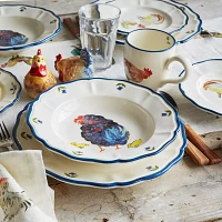 Sur La Table Jacques Pépin Collection 16-Piece Chickens Dinnerware Set