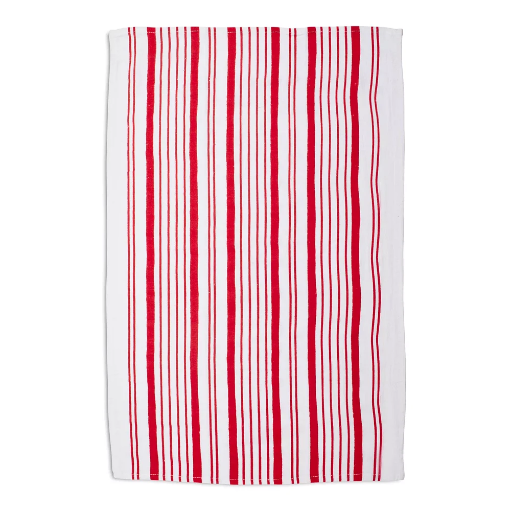 Sur La Table Peppermint Flour Sack Kitchen Towel, 30" x 20"