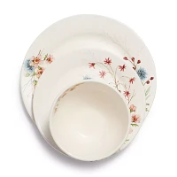 Sur La Table Wildflower 12-Piece Dinnerware Set