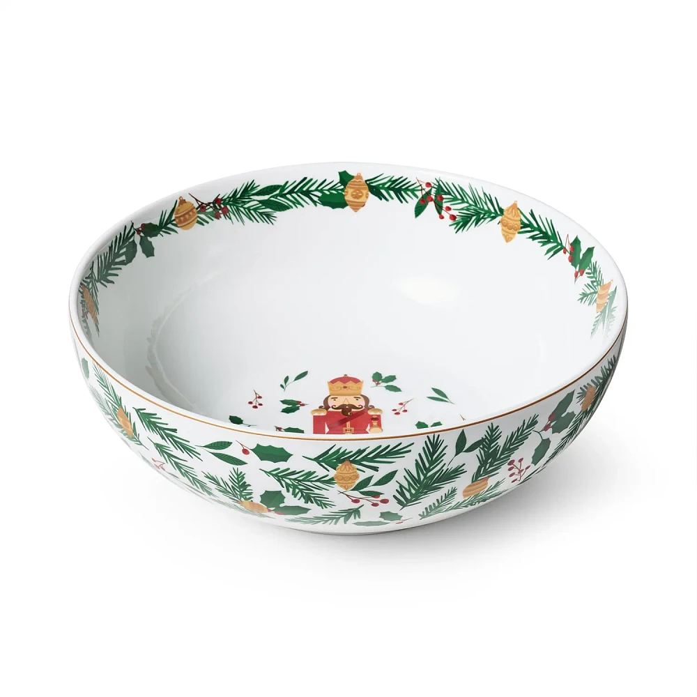 Sur La Table Nutcracker Serving Bowl, 11"