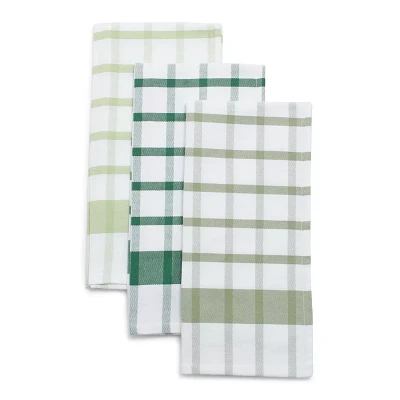 Sur La Table Plaid Twill Kitchen Towels