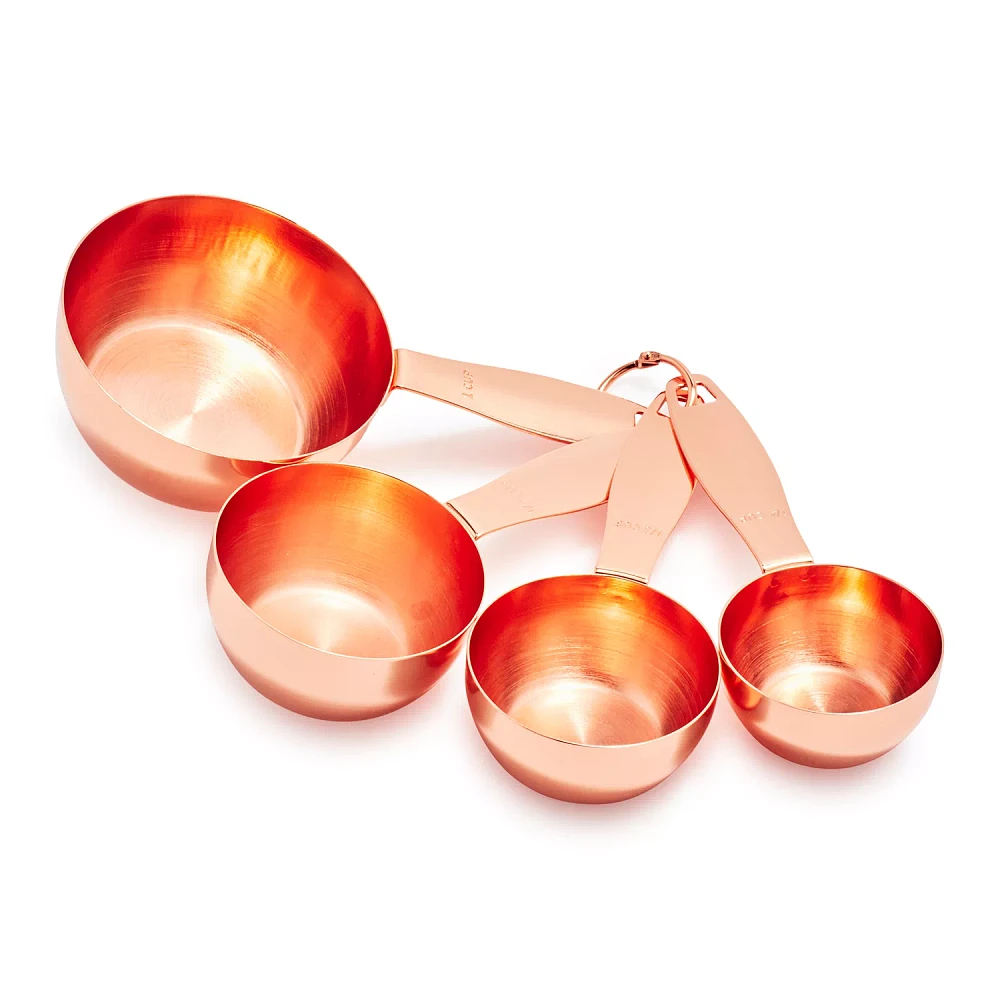 Sur La Table Copper Measuring Cups, Set of 4