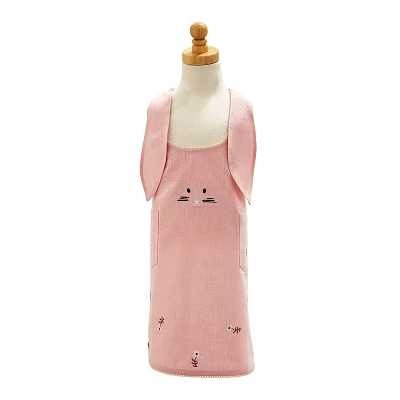 Sur La Table Pink Bunny Child’s Apron