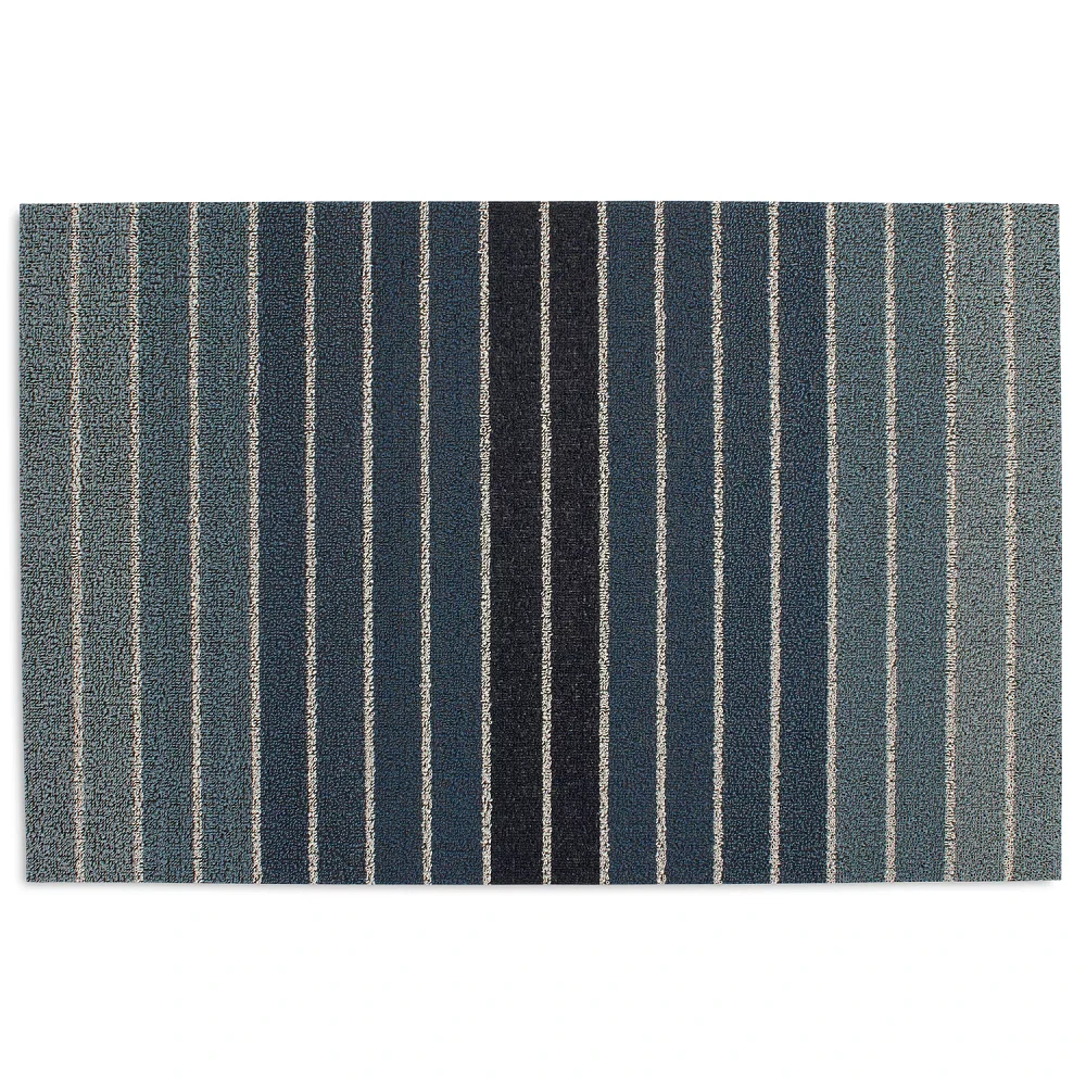 Chilewich Block Denim Shag Mat