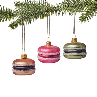 Sur La Table Macaron Ornaments, Set of 3