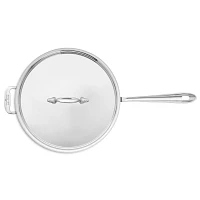 All-Clad D3 Stainless Steel Covered Sauté Pan