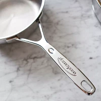 Demeyere Silver7 Stainless Steel Sauté Pan with Lid