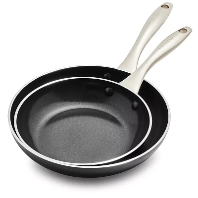 GreenPan Heritage Nonstick Skillets, Set of 2