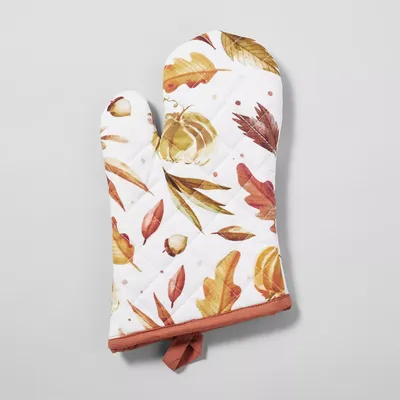 Sur La Table Leaves Oven Mitt