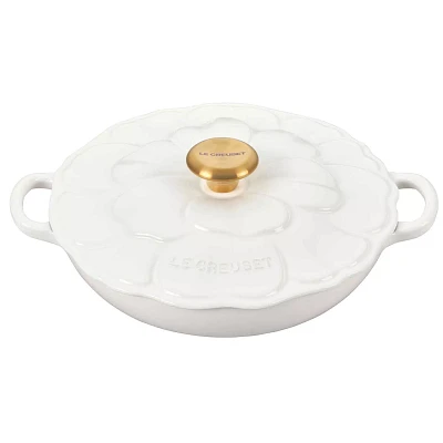 Le Creuset Enameled Cast Iron Signature Petal Braiser