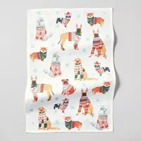 Sur La Table Holiday Pets Kitchen Towel