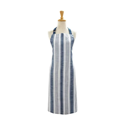 Sur La Table Blue Striped Apron