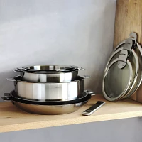 Cristel Strate 7-Piece Cookware Set