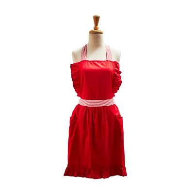 Sur La Table Vintage Ruffle Apron, 32" x 19"