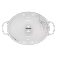 Le Creuset Signature Oval Marble Dutch Oven, 6.75 qt.