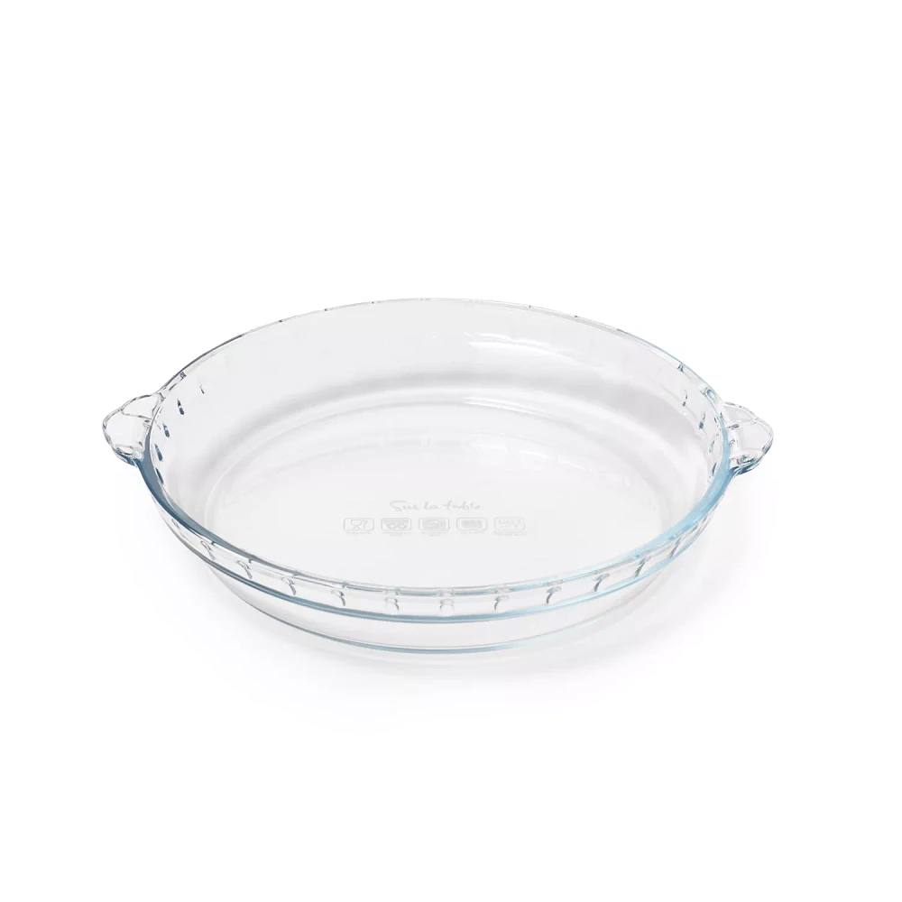 Sur La Table Glass Pie Dish, 9"