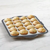 Trudeau Structure Silicone Pro Mini Muffin Pan, 20 count