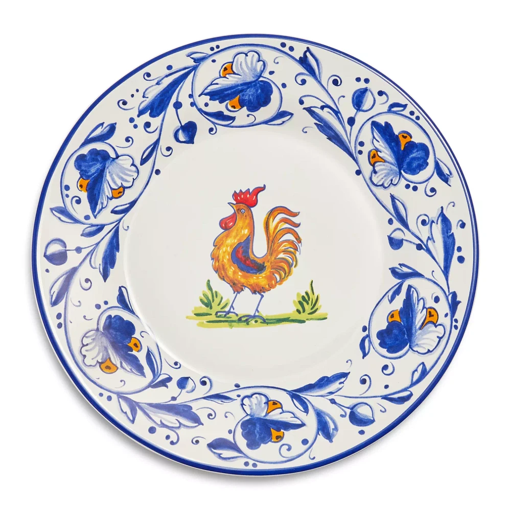 Sur La Table Nova Deruta Rooster Salad Plate