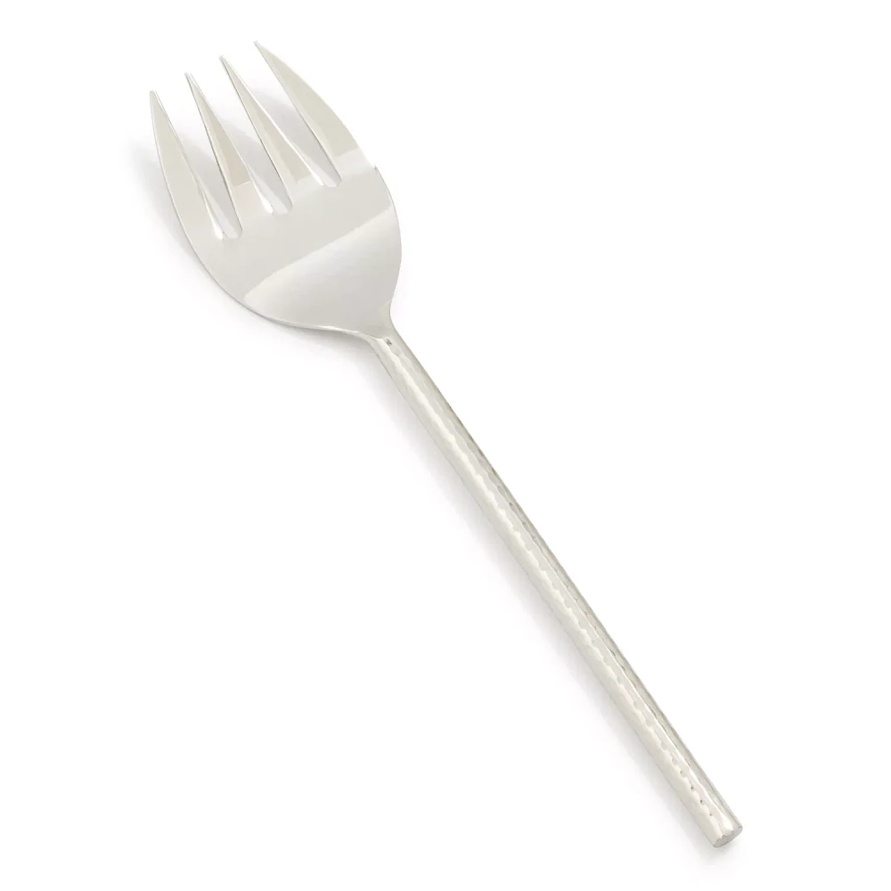 Sur La Table Hammered Silver Serving Fork