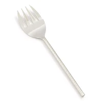 Sur La Table Hammered Silver Serving Fork