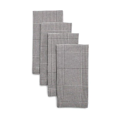 Sur La Table Houndstooth Napkins, Set of 4