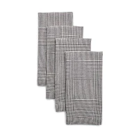 Sur La Table Houndstooth Napkins, Set of 4