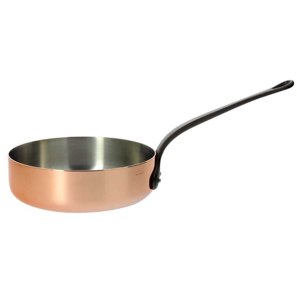 De Buyer Inocuivre Tradition Copper Saut Pan | Pike and