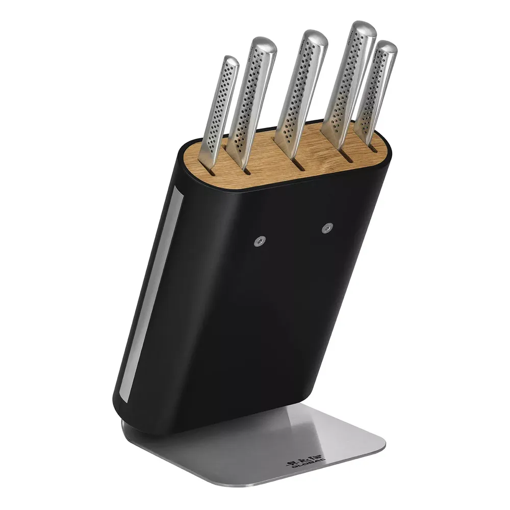 Global Ukon 6-Piece Knife Block Set