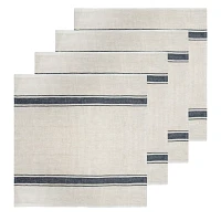 Caravan Marseille Stripe Linen Napkins